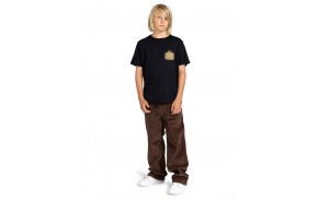 ELEMENT Just In Case - Flint Black - Skater Kinder T-Shirt