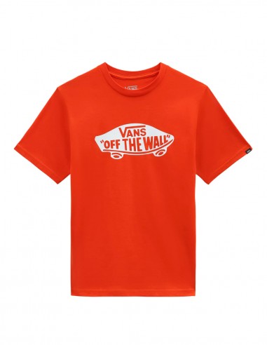 VANS Style 76 - Orange - T-shirt Enfant