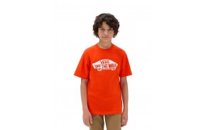 VANS Style 76 - Orange - T-Shirt Kids