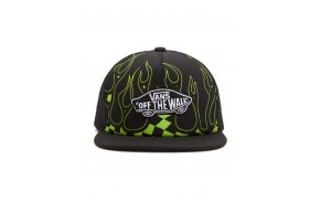 VANS Classic Patch Trucker Plus - Lime Green/Black - Kids Cap