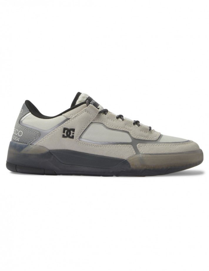 DC SHOES Metric S - Black/Black/White - Chaussures de skate grey