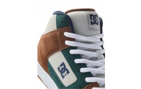 DC SHOES Manteca 4 Hi S - Brown/Brown/Green - Schuhe von skate (Schnürsenkel)