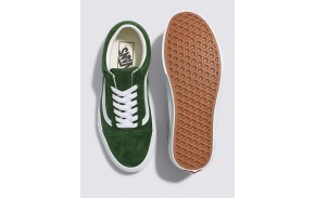 VANS Old Skool Pig Suede Douglas Fir - Bloodymary - Schuhe von skate