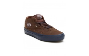 VANS Skate Half Cab 92' x Nick Michel - Brown/Navy - Chaussures de skate