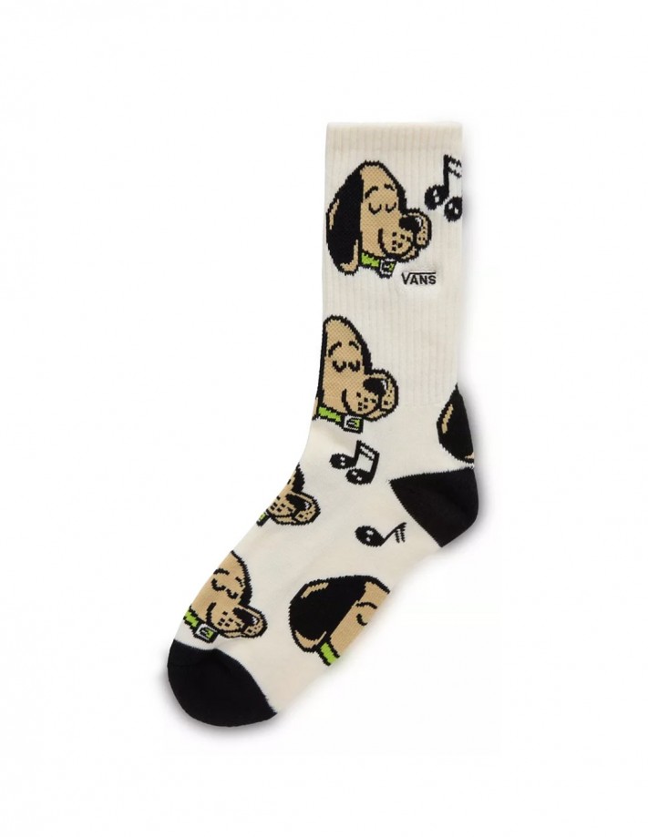 VANS Singing Pup - Antique White - Children's Socks