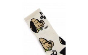 VANS Singing Pup - Antique White - Kids Socks