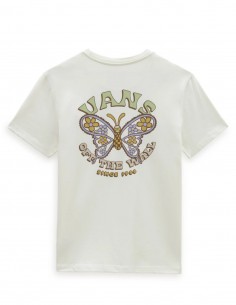 VANS Paisley Fly - Marshmallow - T-shirt Femmes