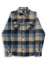VANS Box Flannel - Kroonblauw/Navy - Overhemd