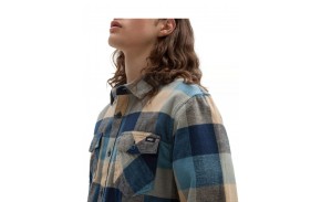 VANS Box Flannel - Crown Blue/Navy - Winterhemd