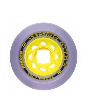 SEISMIC Alpha 75.5mm - Plum - Rollen de longboard