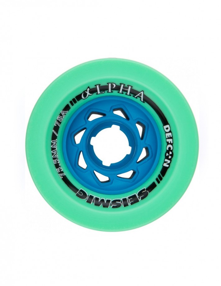 SEISMIC Alpha 75.5mm - Mint - Longboard wheels