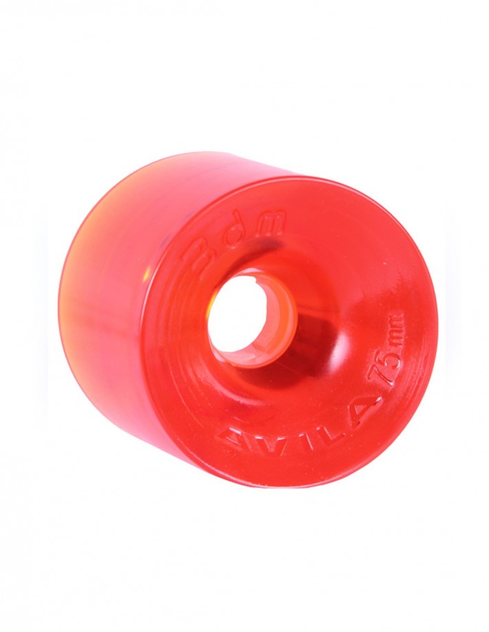 SEISMIC 3DM AVILA 75mm - Red - Longboard wheels