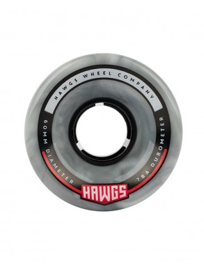 HAWGS Chubby 60mm - Gray - Roues de longboard