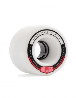 HAWGS Fatty 63mm - Blanche - Roues de longboard