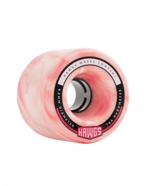 HAWGS Fatty 63mm - Pink - Roues de longboard