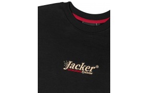 JACKER Digital Love - Noir - Sweat Crewneck Homme