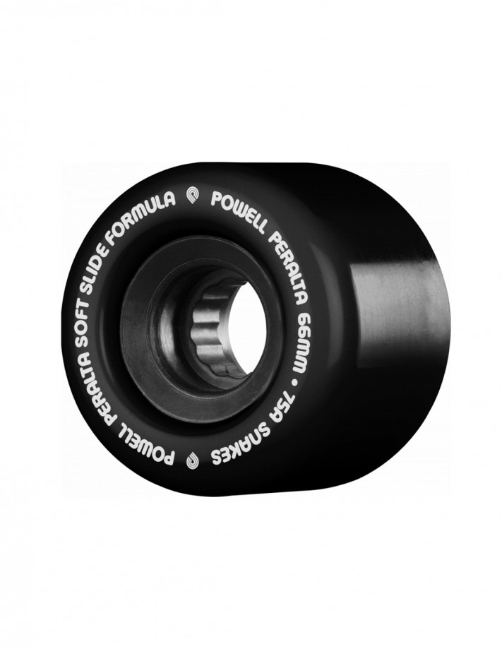 POWELL PERALTA Snakes 66mm 75a - Noir - Roues de skate