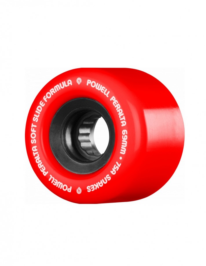 POWELL PERALTA Snakes 66mm 75a - Rot - Rollen de skate