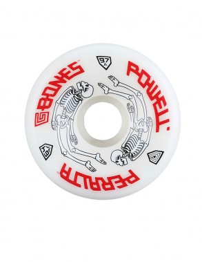 POWELL PERALTA G Bones 64mm 97a - Blanc - Roues de skate