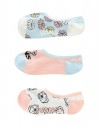 VANS Bear Friends Canoodle - Multi - Set van 3 Sokken
