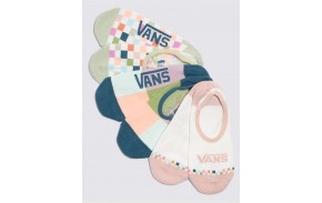 VANS Checkerboard Canoodle - Multi - Pack of 3 Small Socks