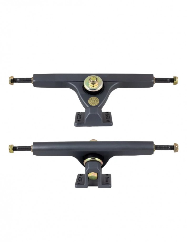 CALIBER II - 184 mm - 44° - Satin Smoke - Truck de longboard Downhill