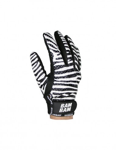 BAMBAM Zebra - Black - Handschuhe von slide für Longboards