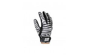 BAMBAM Zebra - Black - Longboard gloves slide 