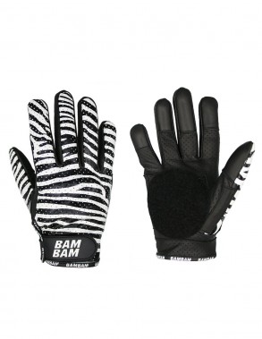 BAMBAM Zebra - Black - Gants de slide