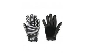 BAMBAM Zebra - Black - Gants de slide