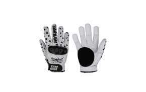 BAMBAM Daniel Engel Pro - White/Black - Gloves slide