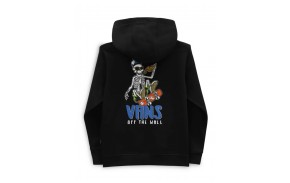 VANS Skull Slices- Black - Kapuzensweatshirt Kinder