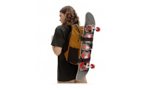 VANS Obstacle Skatepack - Golden Brown - Backpack with straps skate