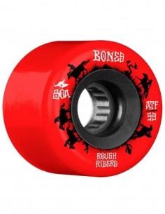 BONES Rough Riders ATF 59mm Wranglers - Rouge - Roues de skate