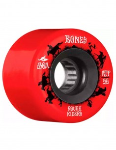 BONES Rough Riders ATF 56mm Wranglers - Rouge - Roues de skate