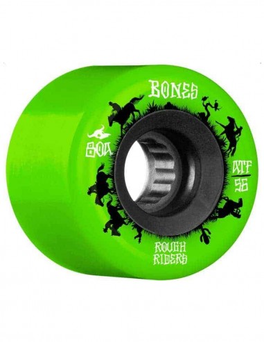 BONES Rough Riders ATF 56mm Wranglers - Green - Wheels skate