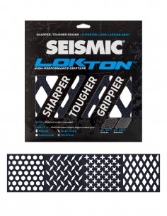 SEISMIC Lokton 36-grit - 3 plaques - Grip de longboard