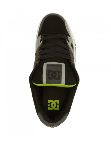 DC SHOES Stag -  Black/Grey/Green - Chaussures de skate (chausson)