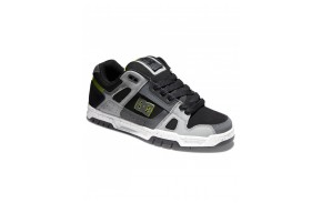 DC SHOES Stag - Black/Grey/Green - Schuhe von skate