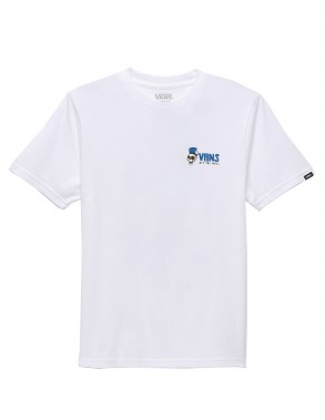VANS Skull Slices - White - T-shirt Enfant