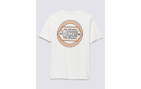 VANS Circle Checker - Weiß - T-Shirt skate