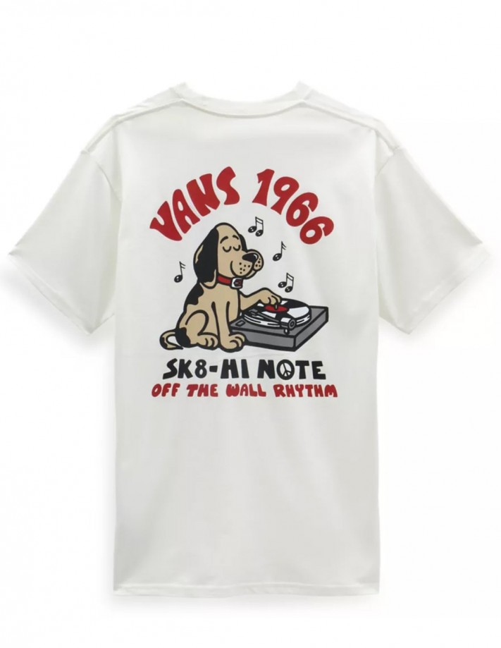 VANS Rythm Pup - Weiß - T-Shirt