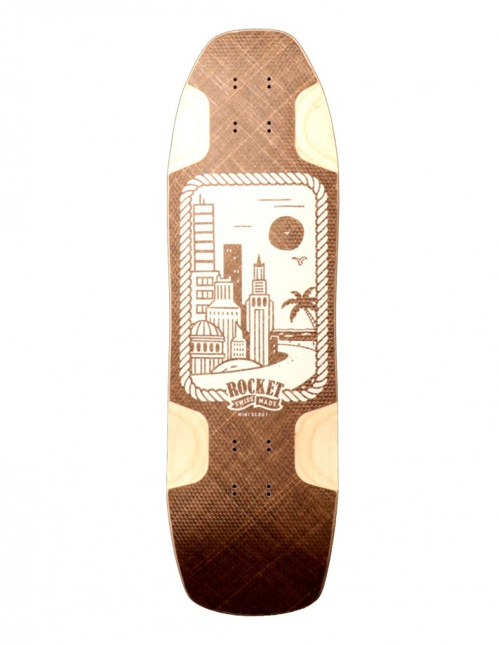 ROCKET Mini Scout 28.6" - Deck von Longboard