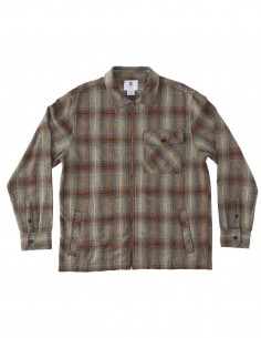 DC SHOES Canyon - Bison/Plaza Toupe Plaid - Long Sleeve Shirt