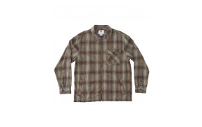 DC SHOES Canyon - Bison/Plaza Toupe Plaid - Langarmshirt