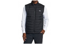 RVCA Packable Puffa - Black - Ärmellose Jacke