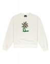 ELEMENT Peace Tree Logo - Egret - Crewneck