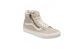 VANS SK8-Hi Side Zip Cozy Hug - French Oak - Damenschuhe