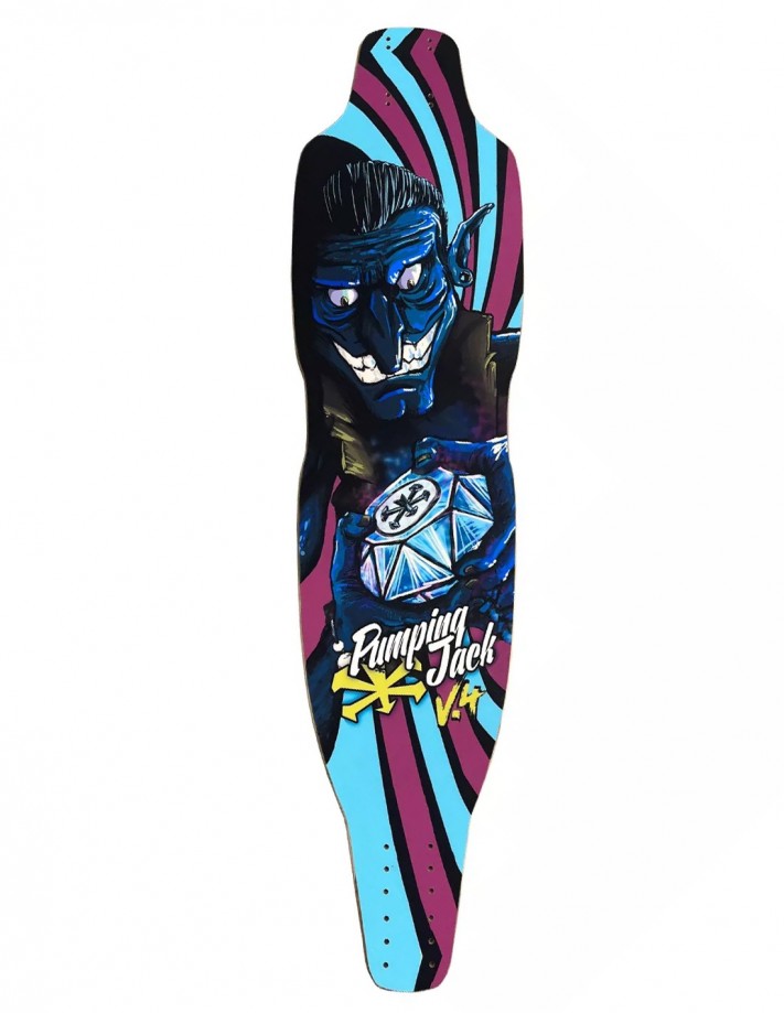 BLACKKROSS Pumping Jack V4 - Deck Longboard