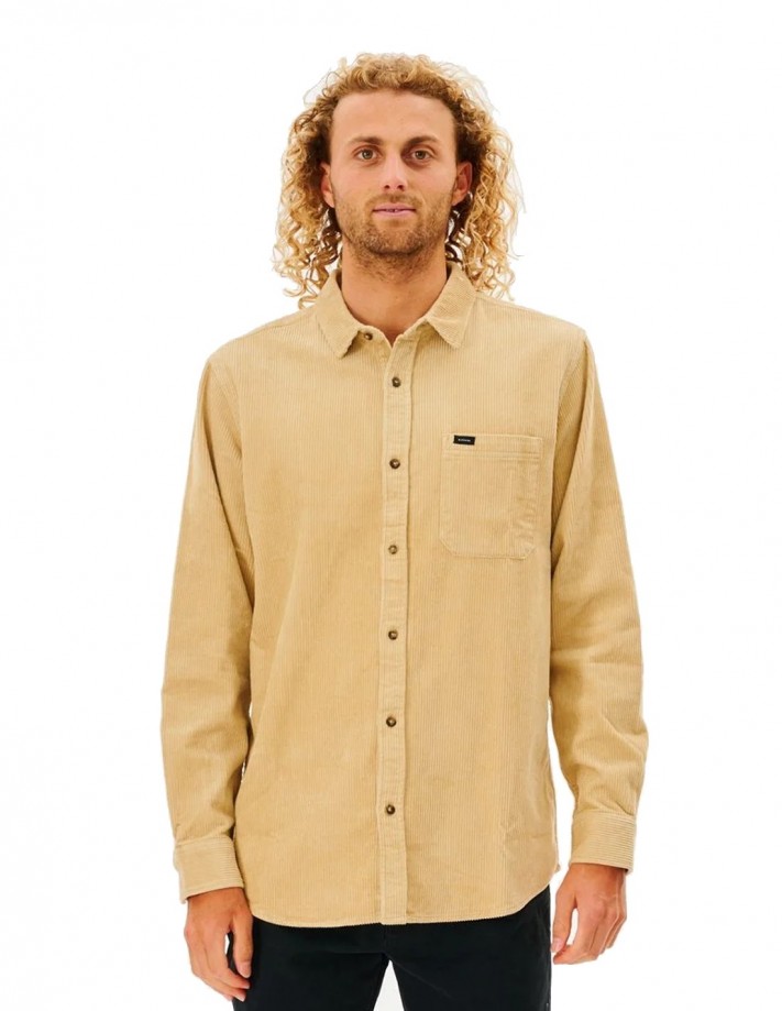 RIP CURL State Cord - Khaki - Chemise